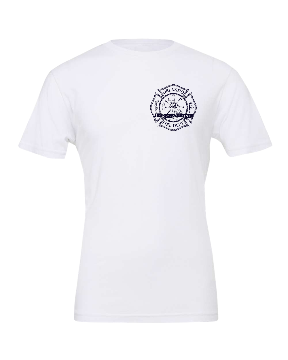 Uniform Inspired Cotton Blend Shirt